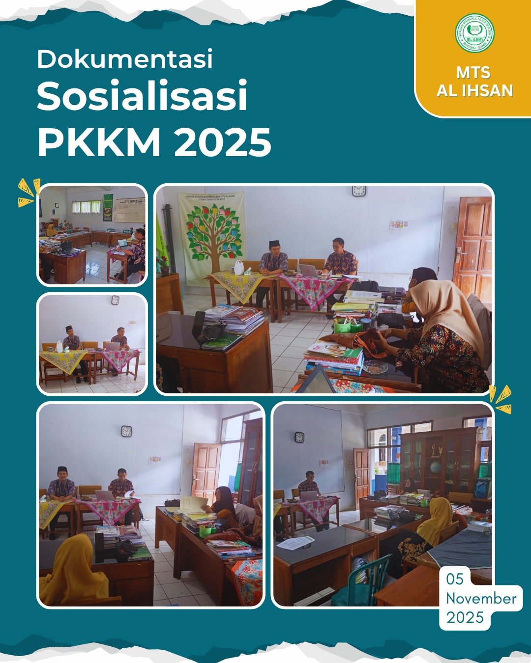 Sosialisasi PPKM di MTs Al-Ihsan